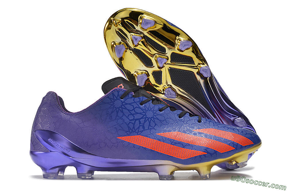 Adidas X Crazyfast.1 FG Firm Ground Soccer Cleats - Blue/Purple/Red 1