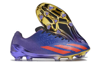 Adidas X Crazyfast.1 FG Firm Ground Soccer Cleats - Blue/Purple/Red