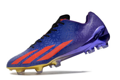 Adidas X Crazyfast.1 FG Firm Ground Soccer Cleats - Blue/Purple/Red