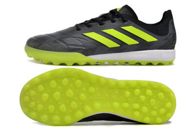 Adidas Copa Pure.3 TF Artificial Turf Soccer Shoes - Black/Yellow/White
