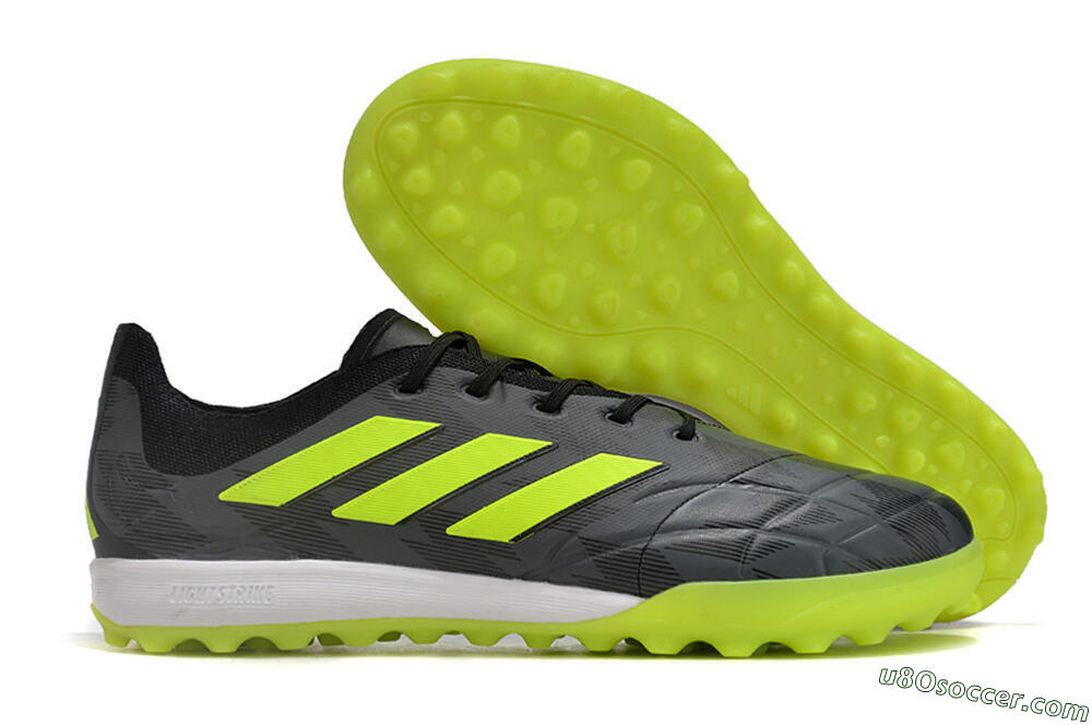 Adidas Copa Pure.3 TF Artificial Turf Soccer Shoes - Black/Yellow/White 1