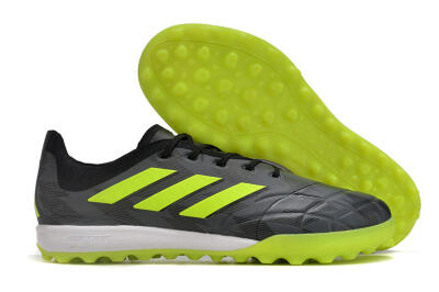 Adidas Copa Pure.3 TF Artificial Turf Soccer Shoes - Black/Yellow/White
