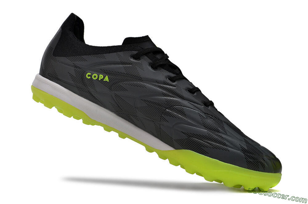 Adidas Copa Pure.3 TF Artificial Turf Soccer Shoes - Black/Yellow/White 4