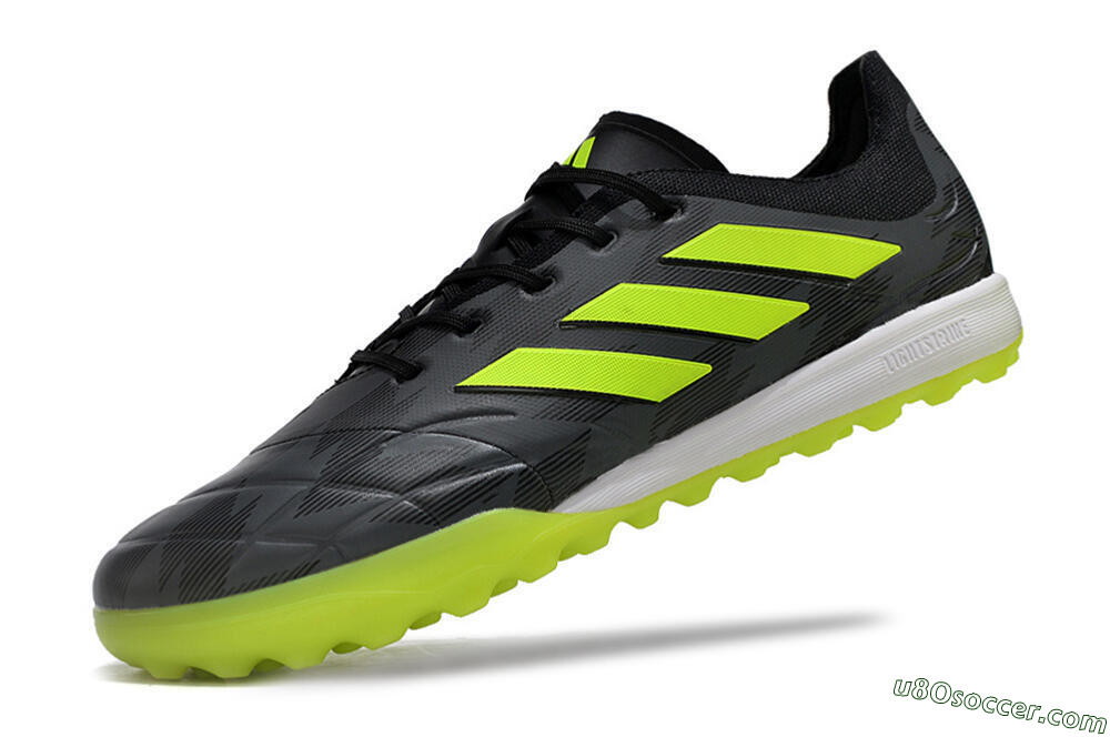 Adidas Copa Pure.3 TF Artificial Turf Soccer Shoes - Black/Yellow/White 5