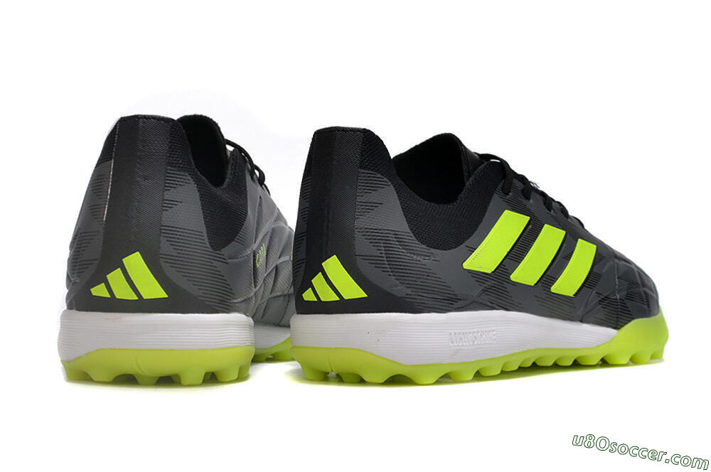 Adidas Copa Pure.3 TF Artificial Turf Soccer Shoes - Black/Yellow/White 6