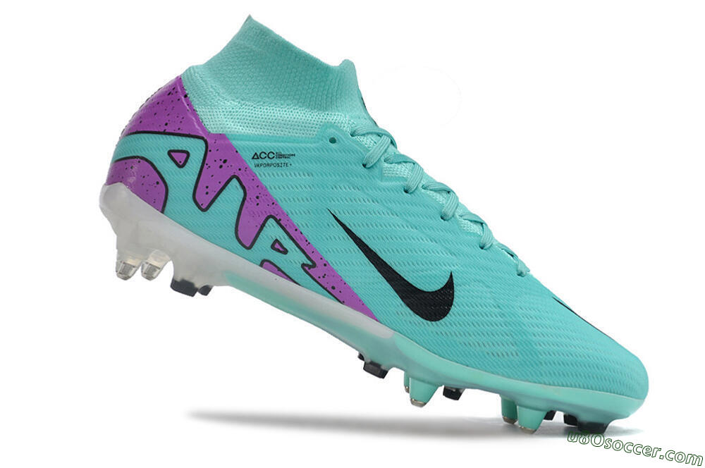Nike Air Zoom Mercurial Superfly 9 Elite SG Soft Ground Soccer Cleats - Blue/Purple/Black 4