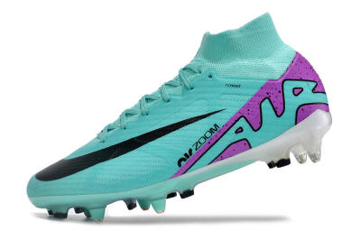 Nike Air Zoom Mercurial Superfly 9 Elite SG Soft Ground Soccer Cleats - Blue/Purple/Black