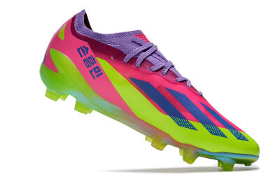 Adidas X Speedportal .1 2022 World Cup Boots FG Firm Ground Soccer Cleats - Pink/Purple/Blue/Green