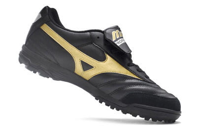 Mizuno Morelia Classic TF Artificial Turf Soccer Shoes - Black/Gold