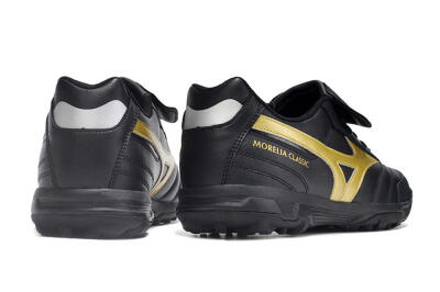 Mizuno Morelia Classic TF Artificial Turf Soccer Shoes - Black/Gold