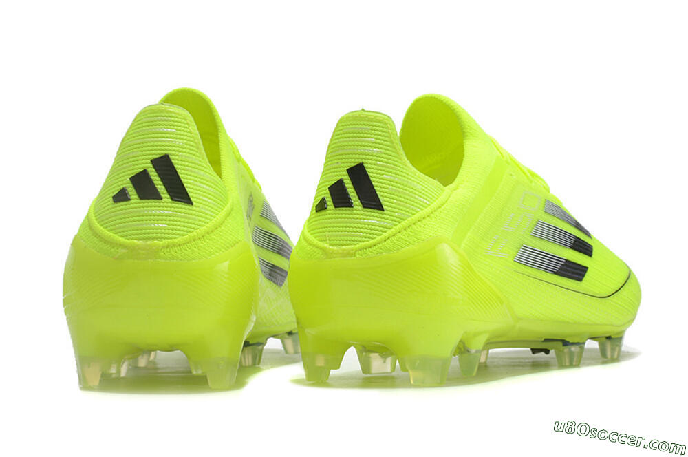 Adidas F50 Adizero FG Firm Ground Soccer Cleats - Yellow/Black 6