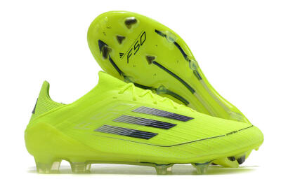 Adidas F50 Adizero FG Firm Ground Soccer Cleats - Yellow/Black