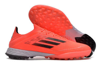 Adidas F50 Adizero TF Artificial Turf Soccer Shoes - Red/Black