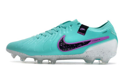 Nike Tiempo Legend 10 Elite FG Firm Ground Soccer Cleats - Blue/Black/Purple