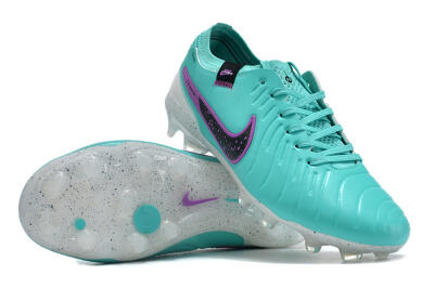 Nike Tiempo Legend 10 Elite FG Firm Ground Soccer Cleats - Blue/Black/Purple