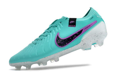 Nike Tiempo Legend 10 Elite FG Firm Ground Soccer Cleats - Blue/Black/Purple