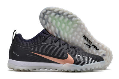 Nike Air Zoom Mercurial Vapor 15 Pro TF Artificial Turf Soccer Shoes - Black/Gold/White