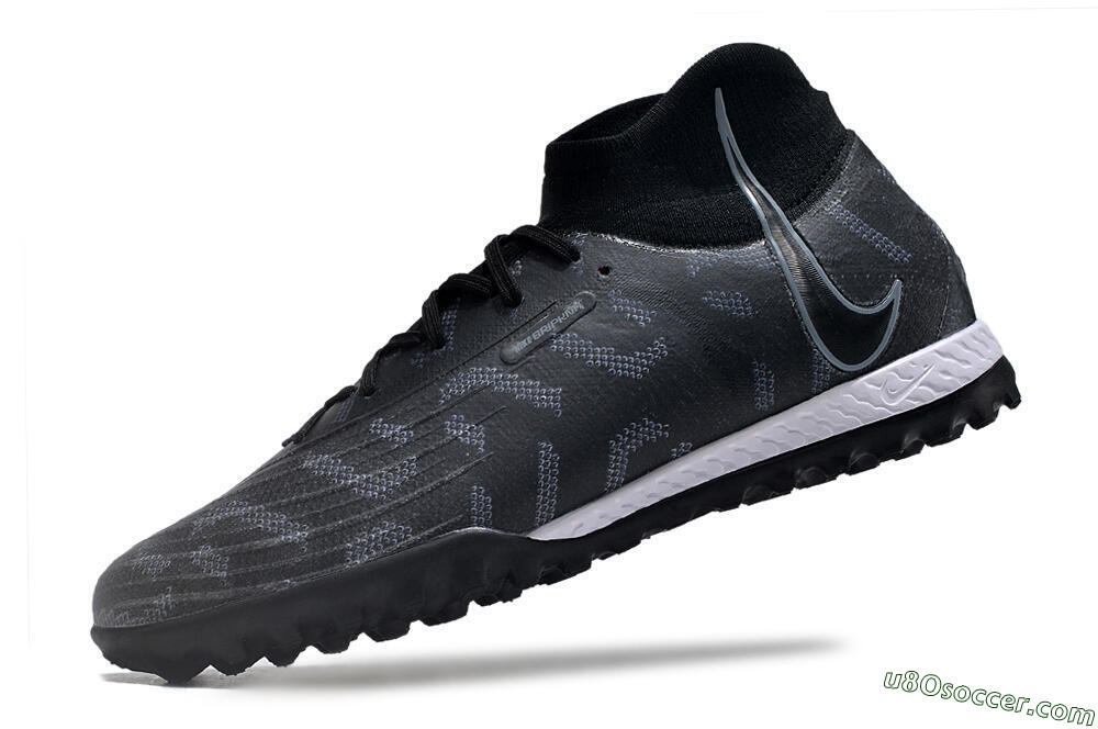 Nike Phantom Luna Elite NU TF Artificial Turf Soccer Shoes - Black/Grey/White 5