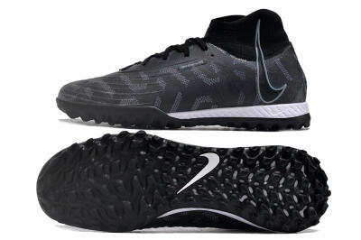 Nike Phantom Luna Elite NU TF Artificial Turf Soccer Shoes - Black/Grey/White