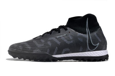 Nike Phantom Luna Elite NU TF Artificial Turf Soccer Shoes - Black/Grey/White