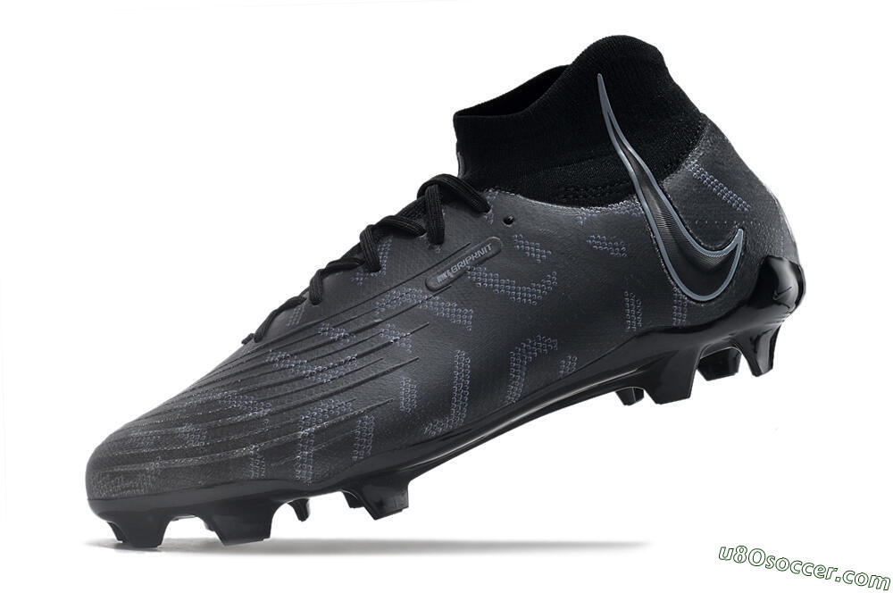 Nike Phantom Luna Elite NU FG Firm Ground Soccer Cleats - Black/Grey 5