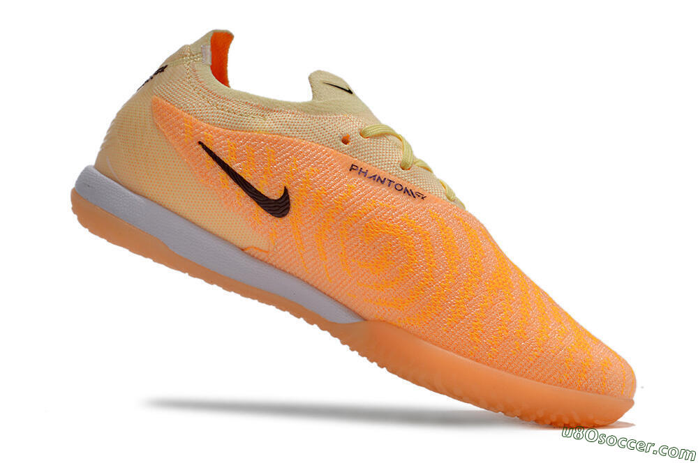 Nike Phantom GX Elite IC Indoor & Futsal Soccer Shoes - Orange/Pink/Black 4