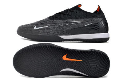 Nike Phantom GX Elite IC Indoor & Futsal Soccer Shoes - Grey/Black/White