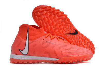 Nike Phantom GX DF Elite TF Artificial Turf Soccer Shoes - Red/Silver/Black