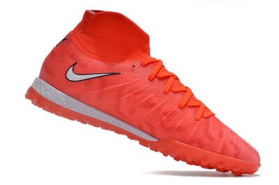 Nike Phantom GX DF Elite TF Artificial Turf Soccer Shoes - Red/Silver/Black