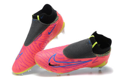 Nike Phantom GX Elite DF FG Firm Ground Soccer Cleats - Red/Blue/Yellow/Black