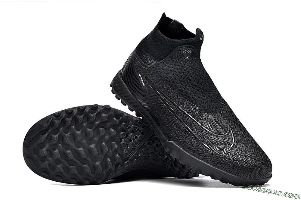 Nike Phantom GX DF Elite TF Artificial Turf Soccer Shoes - Black/White 4