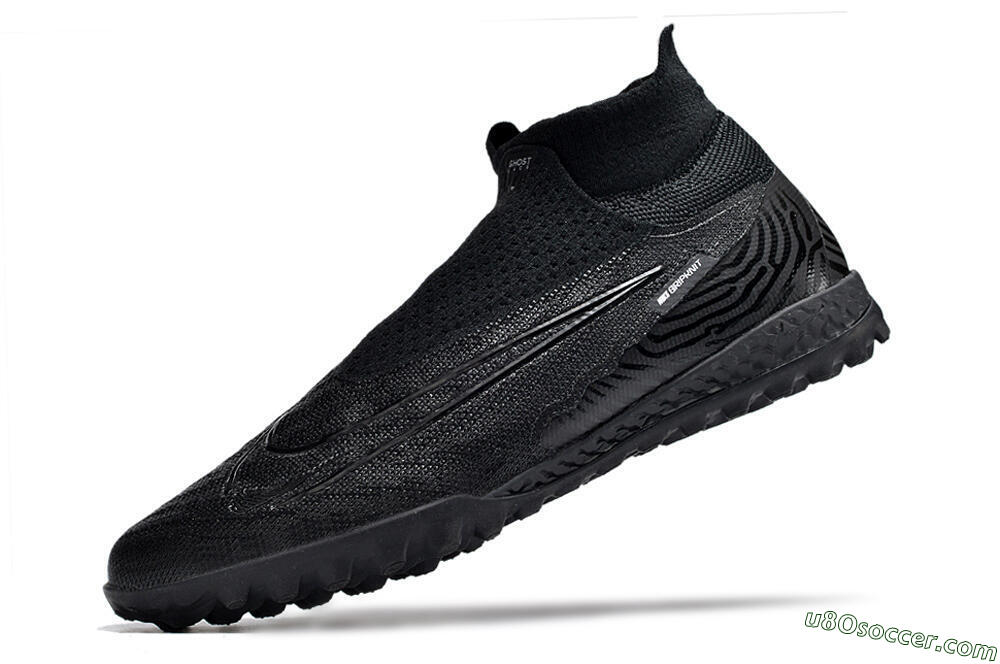 Nike Phantom GX DF Elite TF Artificial Turf Soccer Shoes - Black/White 8