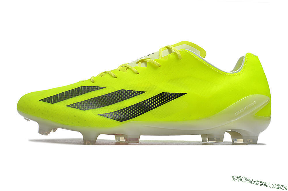 Adidas X Crazyfast+ FG Firm Ground Soccer Cleats - Yellow/Black 2