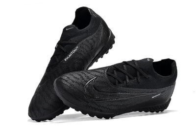 Nike Phantom GX Elite TF Artificial Turf Soccer Shoes - Black/White/Silver
