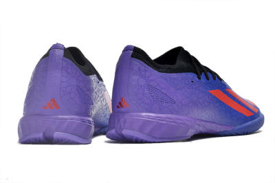 Adidas X Crazyfast.1 IC Indoor & Futsal Soccer Shoes - Blue/Red/Purple