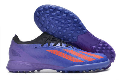 Adidas X Crazyfast.1 TF Artificial Turf Soccer Shoes - Blue/Red/Purple