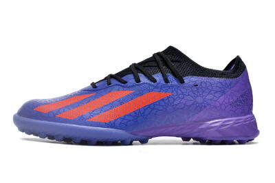 Adidas X Crazyfast.1 TF Artificial Turf Soccer Shoes - Blue/Red/Purple