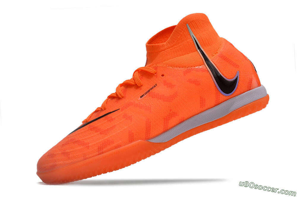 Nike Phantom Luna Elite NU IC Indoor & Futsal Soccer Shoes - Orange/Purple/Black 5
