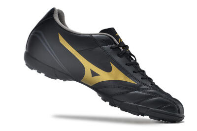 Mizuno Monarcida Neo Ckassic TF Artificial Turf Soccer Shoes - Black/Gold