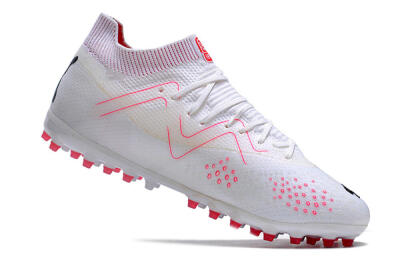 Puma Future Ultimate MG Multi Ground Soccer Cleats - White/Red/Black