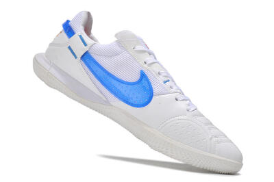 Nike Street Gato IC Indoor & Futsal Soccer Shoes - White/Blue