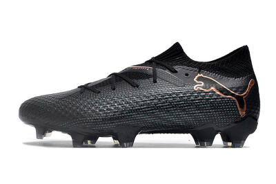 Puma Future Ultimate 2024 FG Firm Ground Soccer Cleats - Black/Blue/Gold
