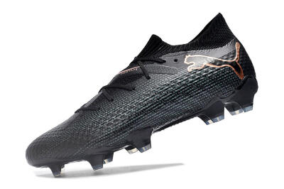 Puma Future Ultimate 2024 FG Firm Ground Soccer Cleats - Black/Blue/Gold