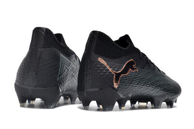 Puma Future Ultimate 2024 FG Firm Ground Soccer Cleats - Black/Blue/Gold