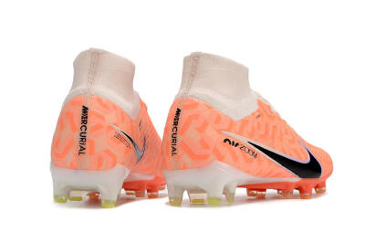 Nike Air Zoom Mercurial Superfly 9 Elite AG Artificial Grass Soccer Cleats - Orange/Pink/Purple/Black