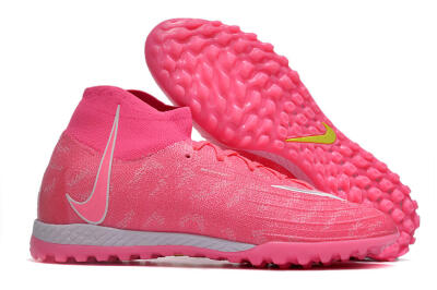 Nike Phantom Luna Elite NU TF Artificial Turf Soccer Shoes - Pink/White/Yellow
