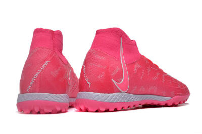 Nike Phantom Luna Elite NU TF Artificial Turf Soccer Shoes - Pink/White/Yellow