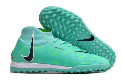 Nike Phantom Luna Elite NU TF Artificial Turf Soccer Shoes - Green/Black/White