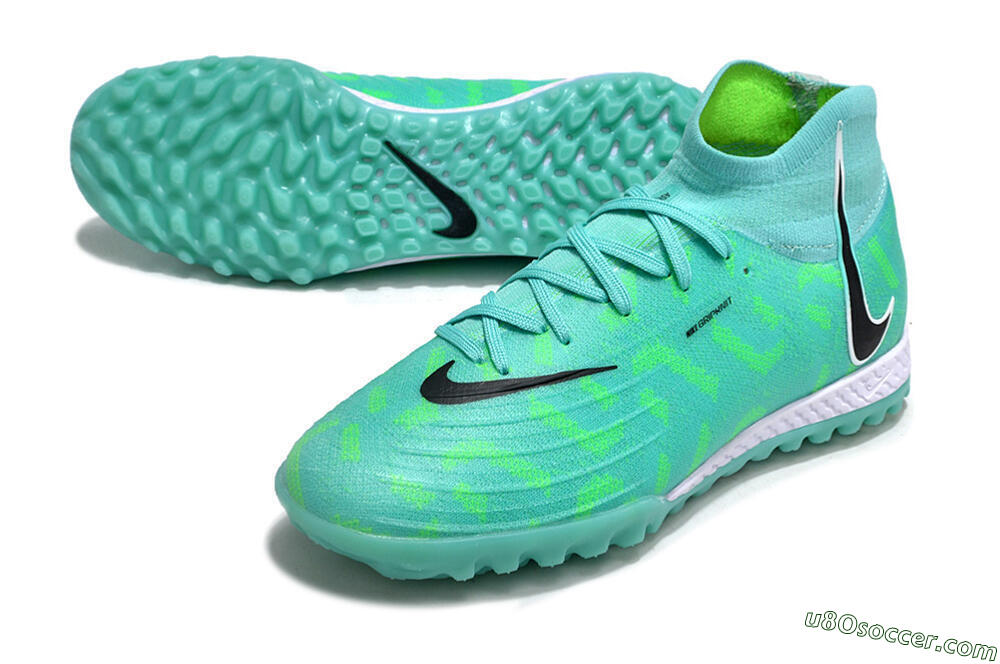 Nike Phantom Luna Elite NU TF Artificial Turf Soccer Shoes - Green/Black/White 3