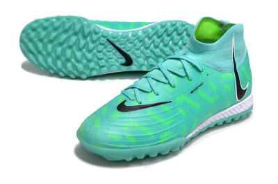 Nike Phantom Luna Elite NU TF Artificial Turf Soccer Shoes - Green/Black/White